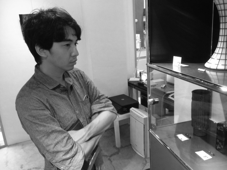 原摩利彦さん来廊１