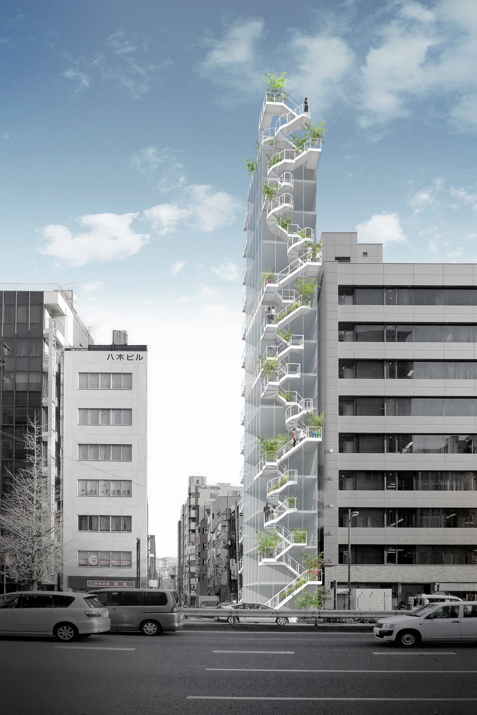 SOU FUJIMOTO GINZA BUILDING MUSEE GINZA